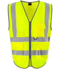 Image 2 of Branded High Visibility Executive Waistcoat