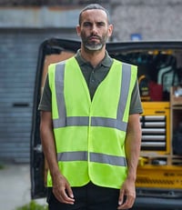 Image 3 of Branded High Visibility Waistcoat