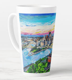 Image of Steel City Sunset Coffee Mug
