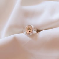 Image 1 of BAGUE INITIALE PERSONNALISÉE