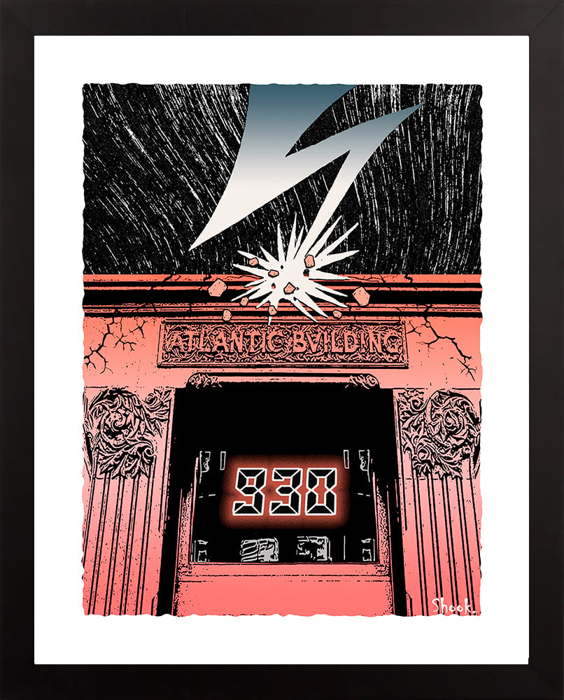 9:30 Club F Street, Washington DC Art Print