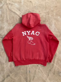 Image 2 of 60s NYAC SUNFADED BACK PRINT HOODIE