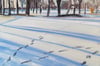 Footsteps in the Snow II - Framed Original