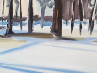 Image 5 of Footsteps in the Snow II - Framed Original