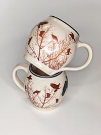 Image 2 of "Fly Crow Fly" Pair of Mugs by Bunny Safari