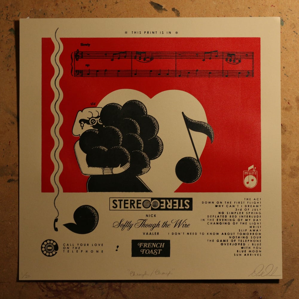 Image of Album Release Print : Almond