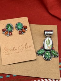 Image 2 of Emerald Valley Earrings