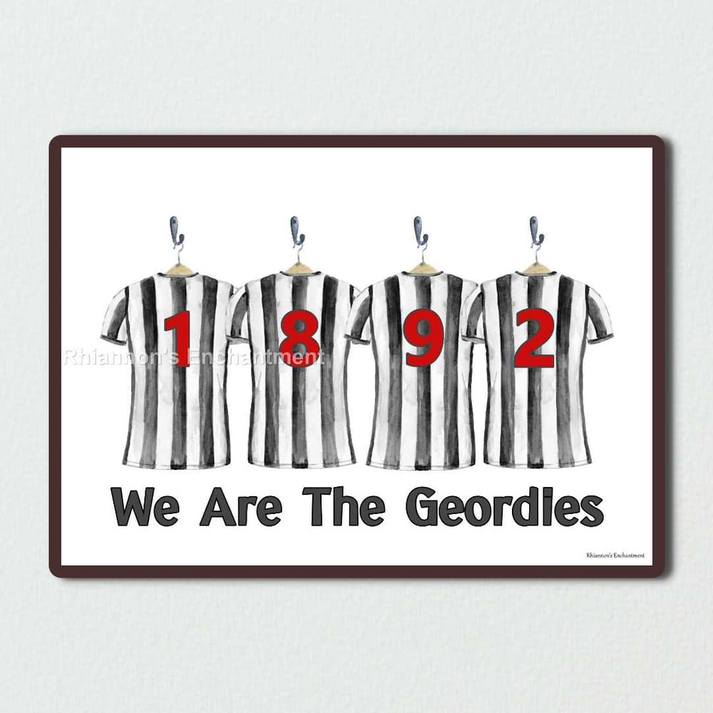 Newcastle United 1892 Prints - Football
