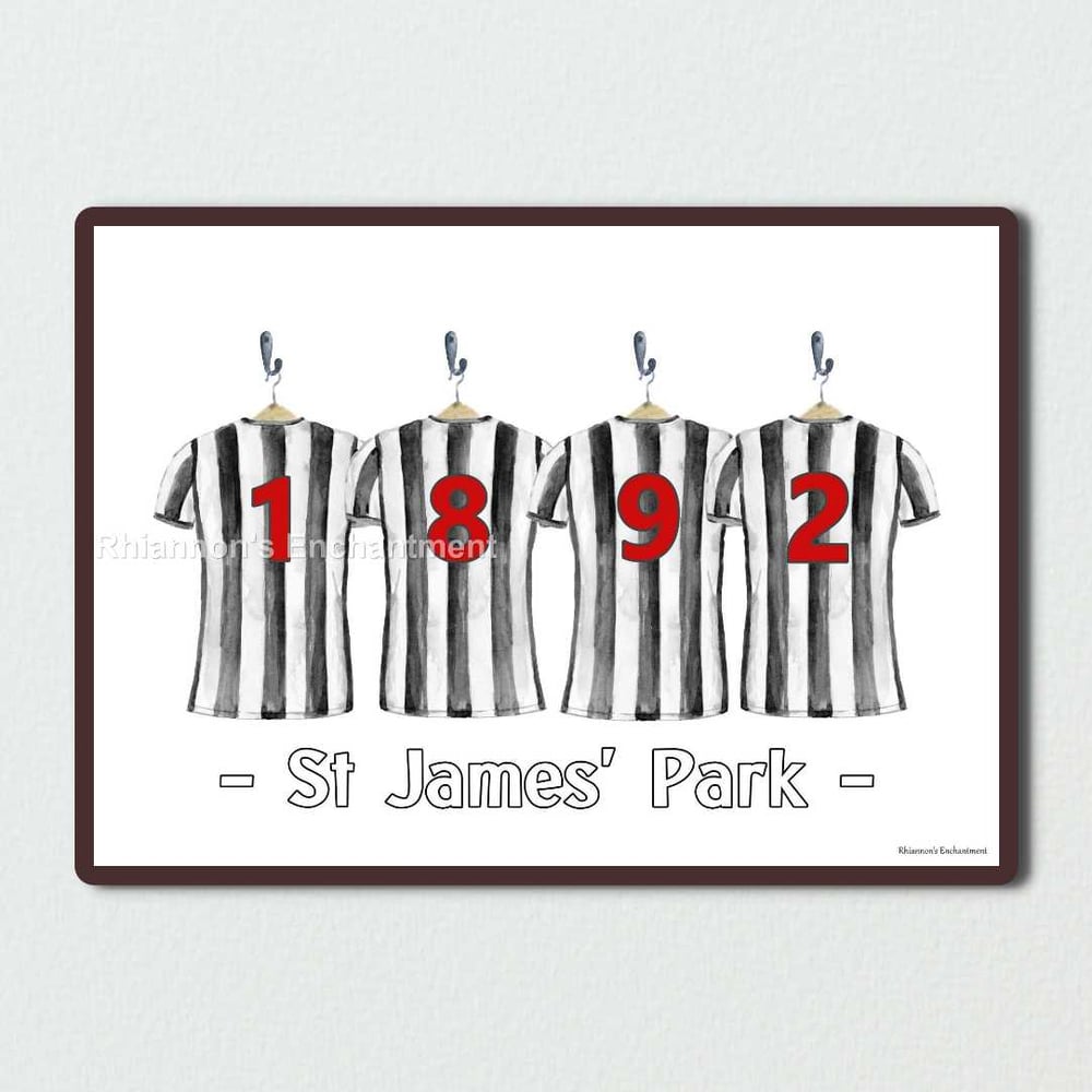 Newcastle United 1892 Prints - Football