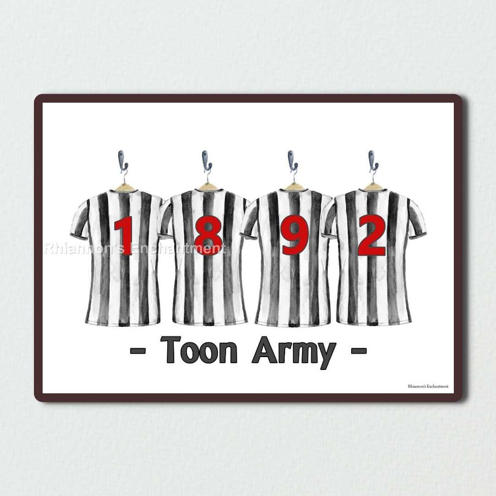 Newcastle United 1892 Prints - Football