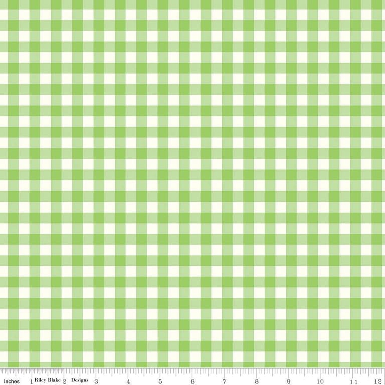Green Gingham from Gingham Cottage