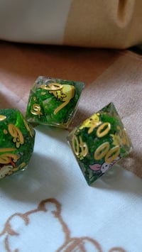 Image 4 of Back to Pooh Corner dice + dice bag