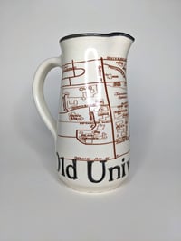 Image 2 of Old University Serving Pitcher by Bunny Safari
