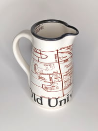 Image 1 of Old University Serving Pitcher by Bunny Safari