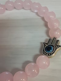 Image 1 of Rose quartz bracelet