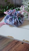 Little Blue Tiefling dice bag