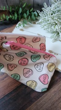 Image 2 of Sweethearts zipper pouch