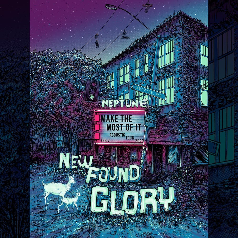 New Found Glory Neptune Seattle Feb 7 2023