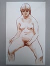 'Untitled Nude (brown)' by Marek Zulawski, 1960s