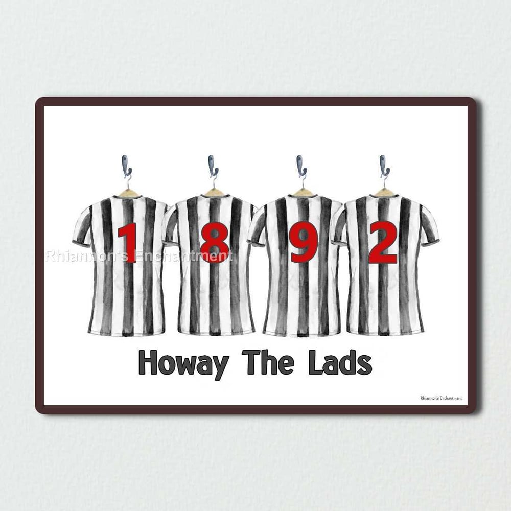 Newcastle United 1892 Prints - Football