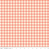 Coral Gingham from Gingham Cottage