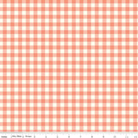 Image 1 of Coral Gingham from Gingham Cottage