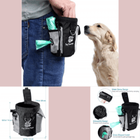 Portable Travel TrainingTreat Bag For On The Go