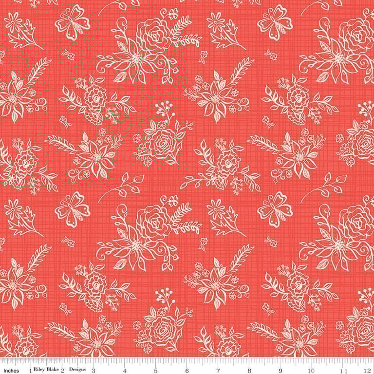 Coral Tonal from Gingham Cottage