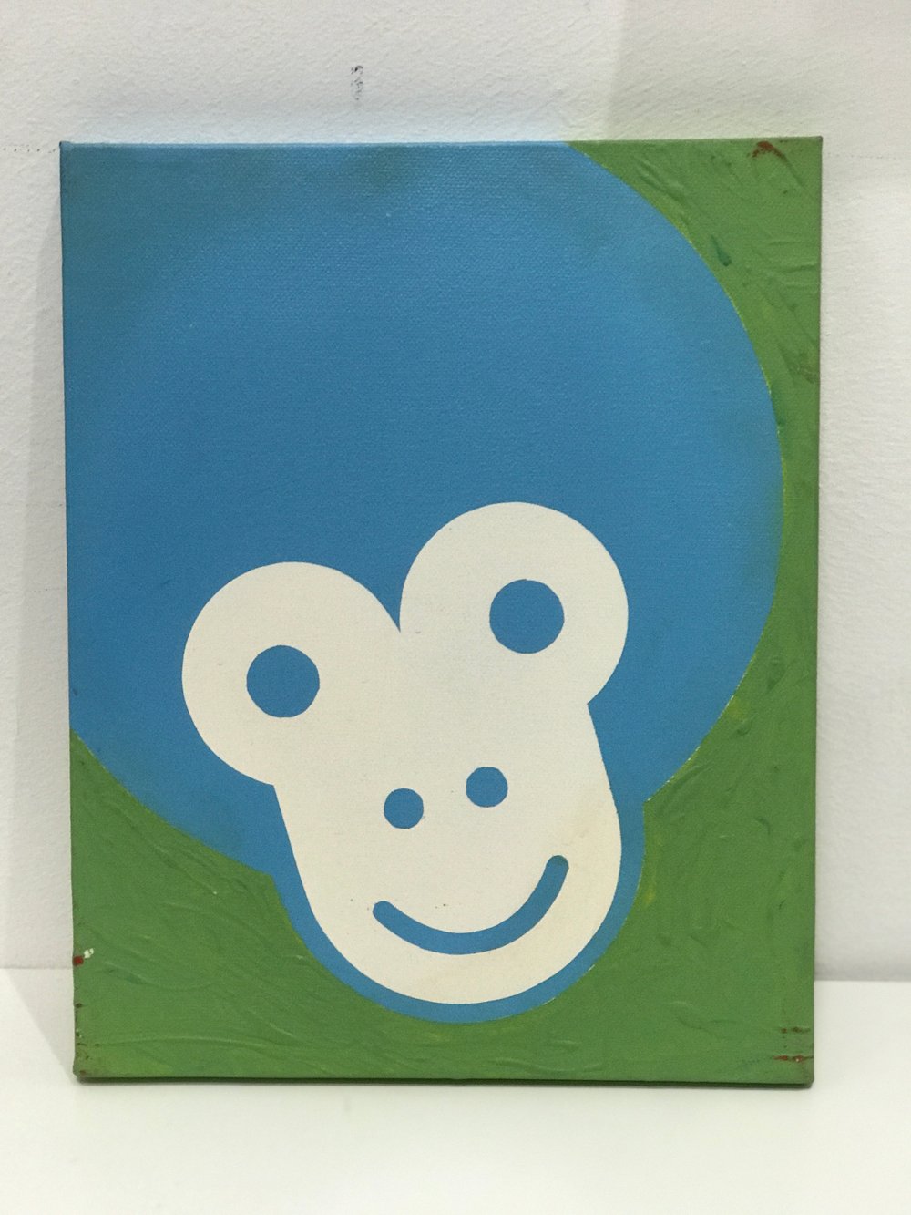 Image of Oliver Arthur: Majom I-II-III-IV - akril, vászon 30x24 cm, 2006