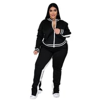 Plus Size Tracksuit