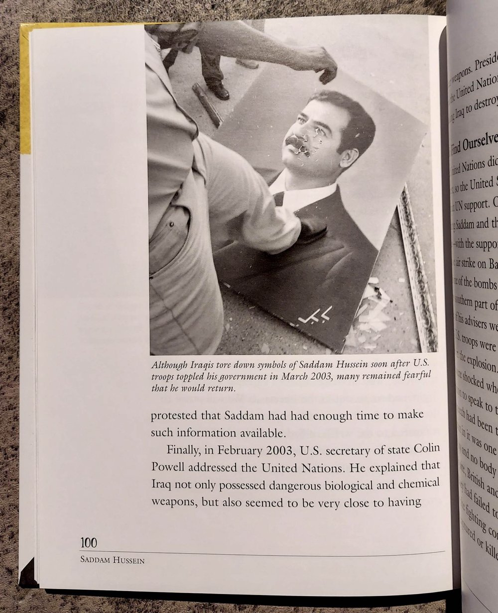 History's Villains: Saddam Hussein, by Gail B. Stewart