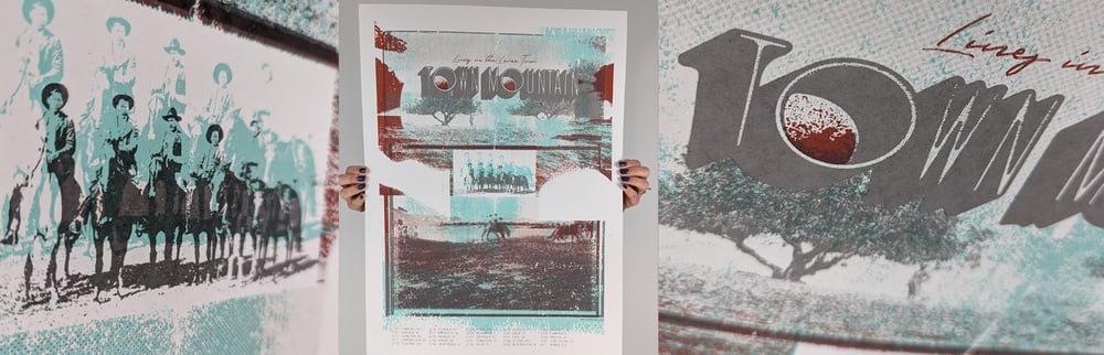 Town Mountain Tour Poster - Winter/Spring 2023