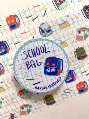 School Bag Washi Tape