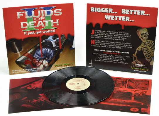 FLUIDS - FLUIDS OF DEATH 2 (12"LP ON RED VINYL)