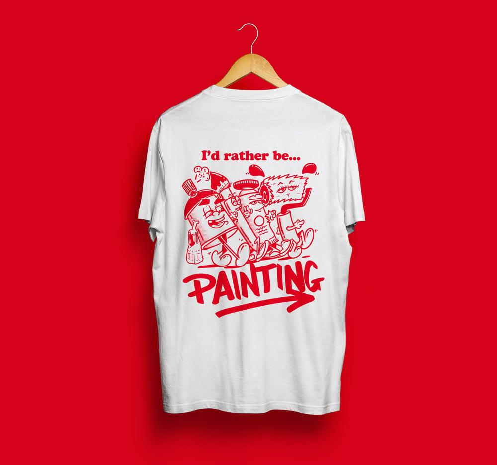  LIMITED EDITION - PAINTING CREW TSHIRT