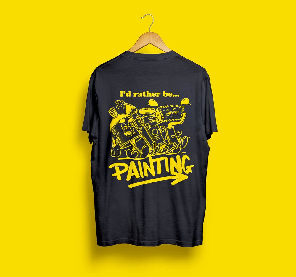  LIMITED EDITION - PAINTING CREW TSHIRT