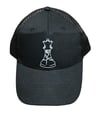 Love Yours Black w/ White Hat