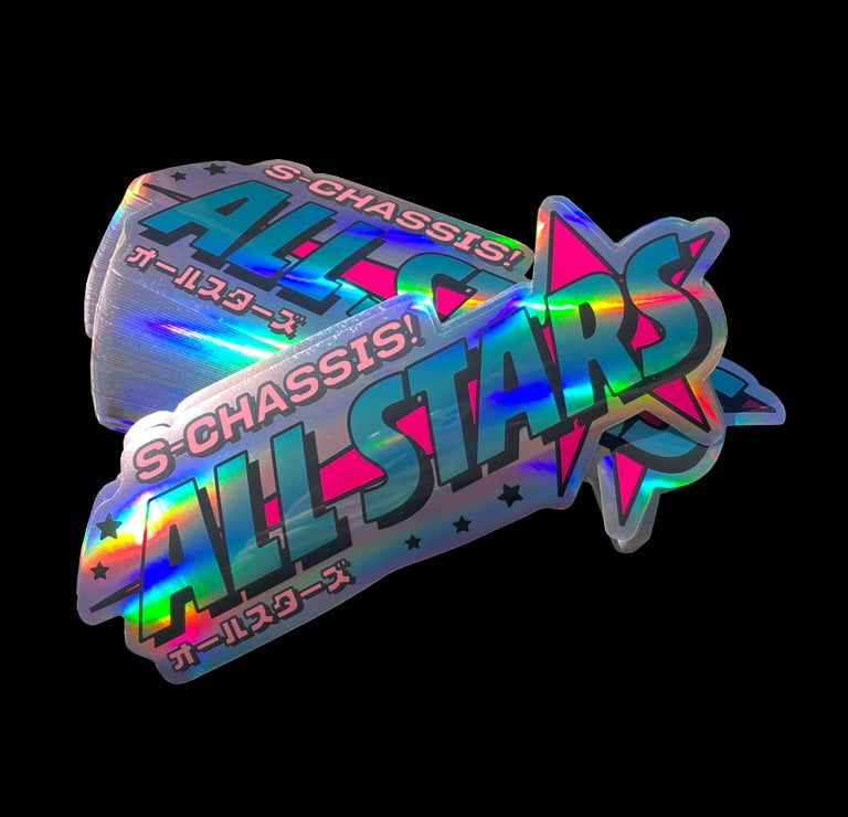 Image of All-Stars S-Chassis Sticker (Hologram)