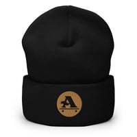Image 1 of Cuffed Embroidered A-logo Beanie
