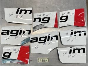 Image of  2022 SIGNED Body Panel Piece (16)
