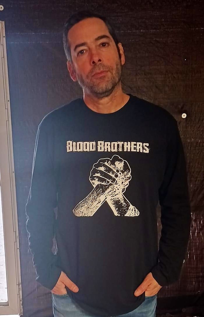 Image of Blood Brothers - Hands Logo Long Sleeved  T-Shirt