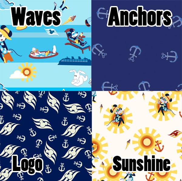 DCL totes-multiple designs