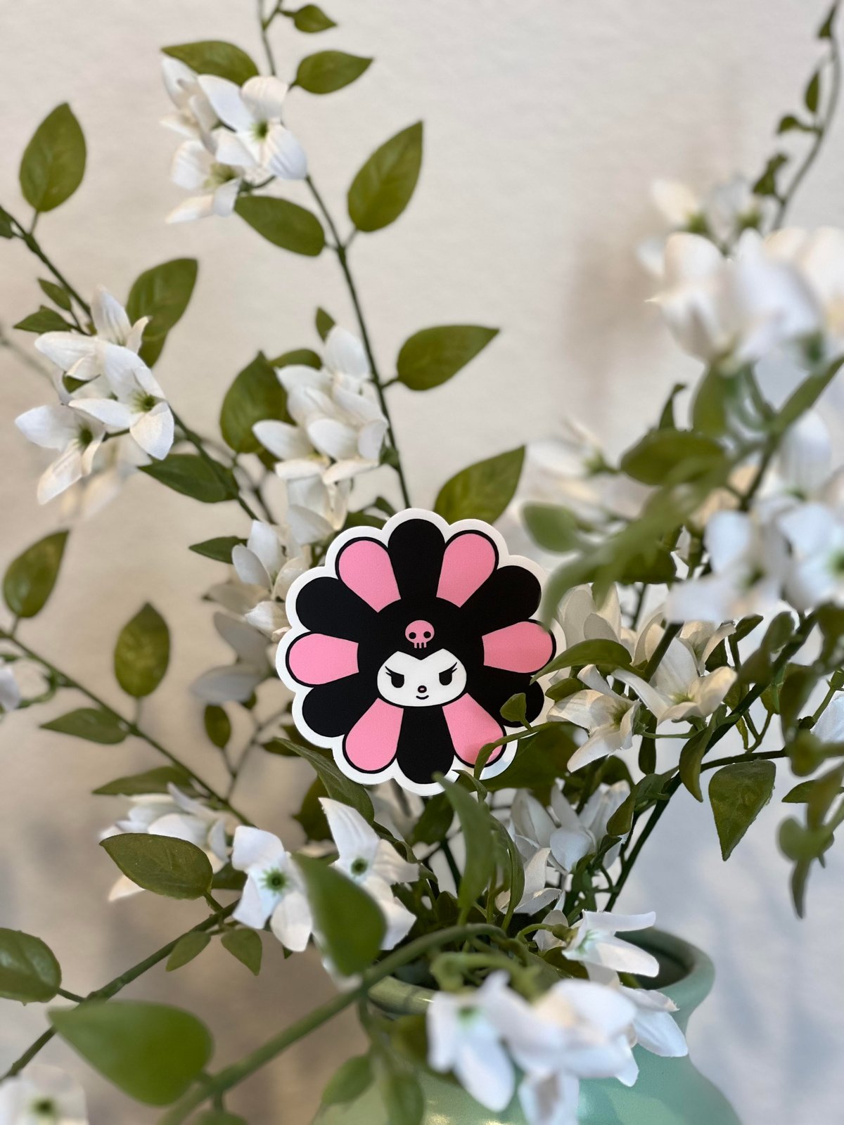 Image of Kuromi Flower Sticker 