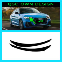 X2 Audi A1 second generation eyebrow stickers 