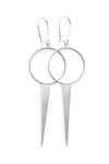 Mini Moon Drop Earrings