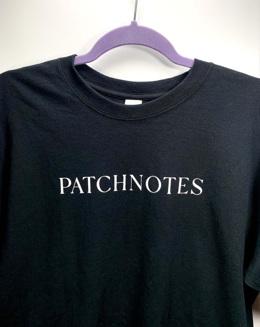 Image of patchnotes T-Shirt - "Fold Your Hands Into Mine."