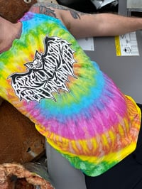 Image 2 of Bat Logo Tie Dye Tank Top