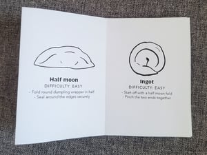 Image of 6 Ways to Make Dumplings Zine