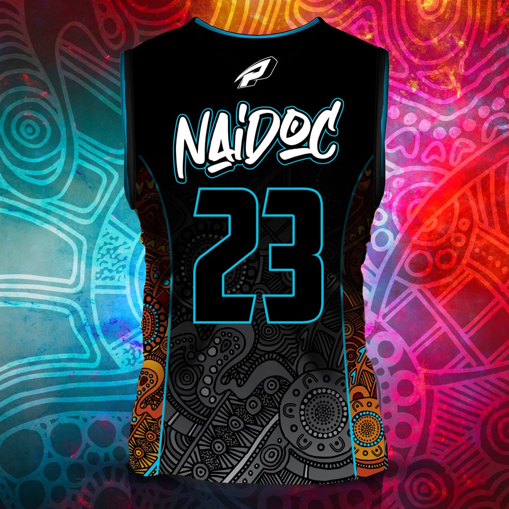 Image of NAIDOC Week 2023 Commemorative Basketball Jersey