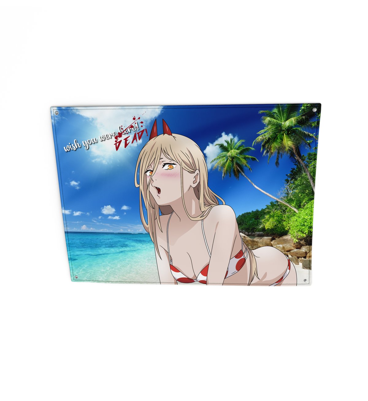 Image of BEACH DEVIL WALL FLAG [PRE ORDER]